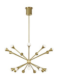 Lody Outdoor (Damp) Chandelier by Visual Comfort Modern