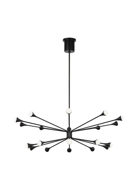 Lody Outdoor (Damp) Chandelier by Visual Comfort Modern