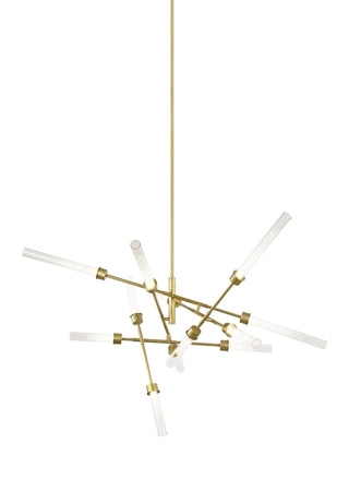 Linger Outdoor (Damp) Chandelier by Visual Comfort Modern