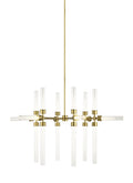 Linger Outdoor (Damp) Chandelier by Visual Comfort Modern