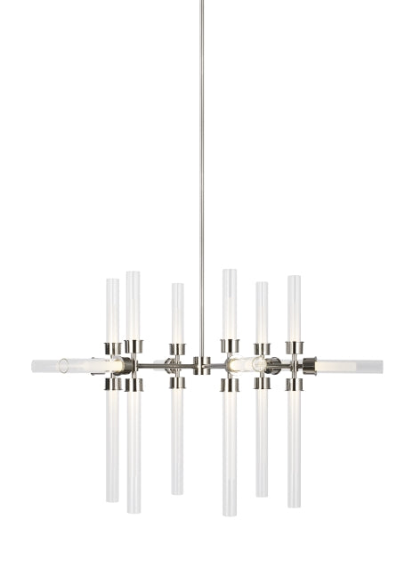 Linger Outdoor (Damp) Chandelier by Visual Comfort Modern