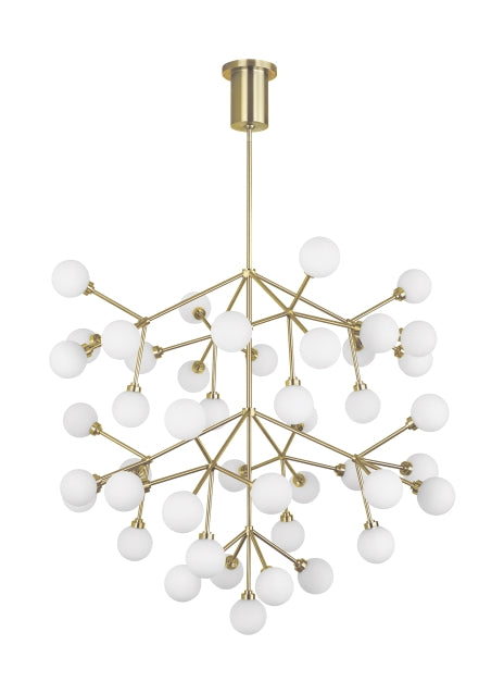 Mara Outdoor (Damp) Chandelier by Visual Comfort Modern