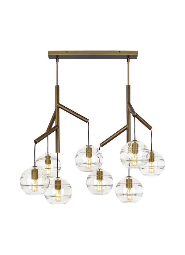 Sedona Outdoor (Damp) Chandelier by Visual Comfort Modern