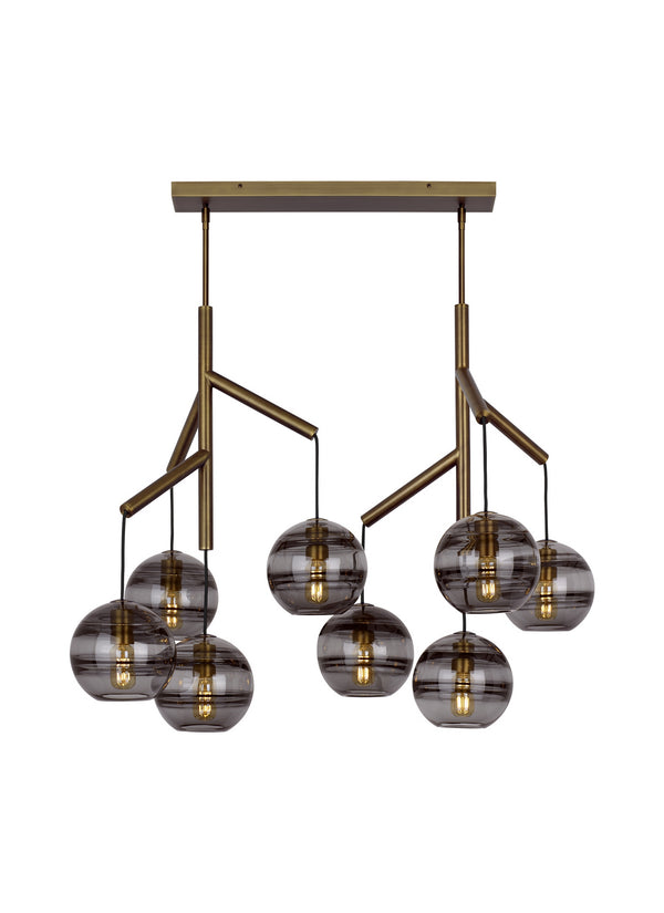 Sedona Outdoor (Damp) Chandelier by Visual Comfort Modern