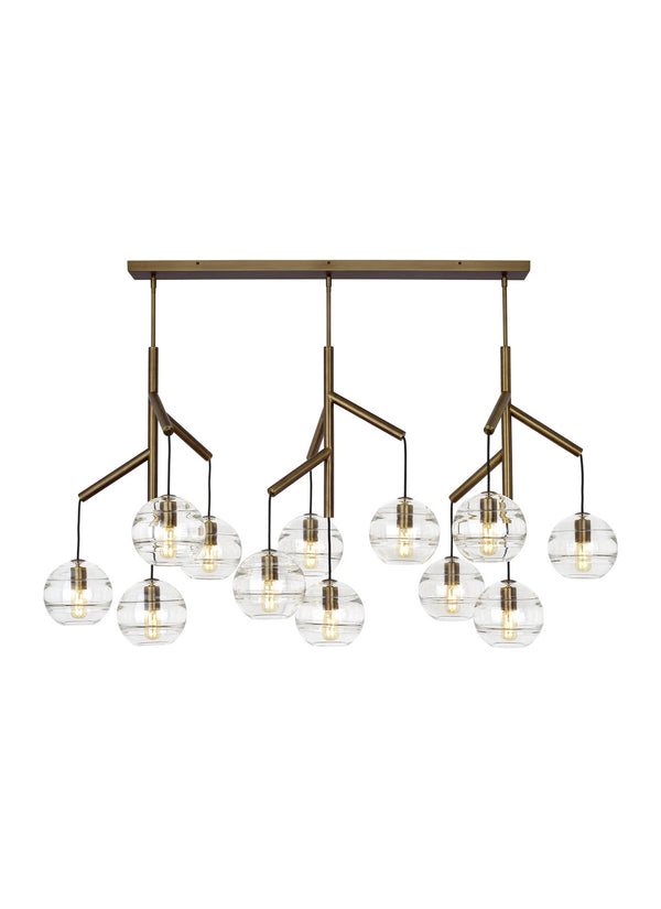 Sedona Outdoor (Damp) Chandelier by Visual Comfort Modern