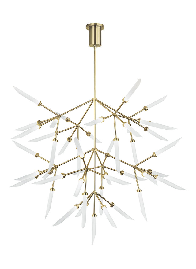 Spur Outdoor (Damp) Chandelier by Visual Comfort Modern