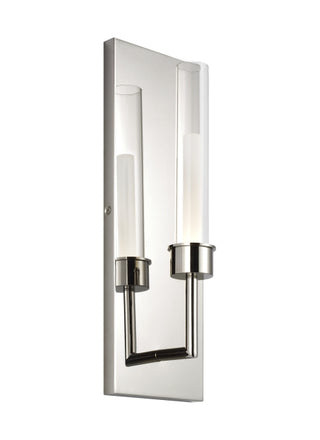 Buy polished-nickel-with-acrylic-glass Linger Outdoor (Damp) Sconce by Visual Comfort Modern