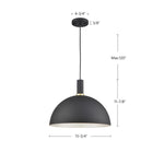 Kuzco Lighting-492316-BK/GD|ALT|1
