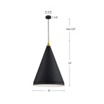 Kuzco Lighting-492716-BK/GD|ALT|1