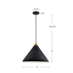 Kuzco Lighting-492814-BK/GD|ALT|1