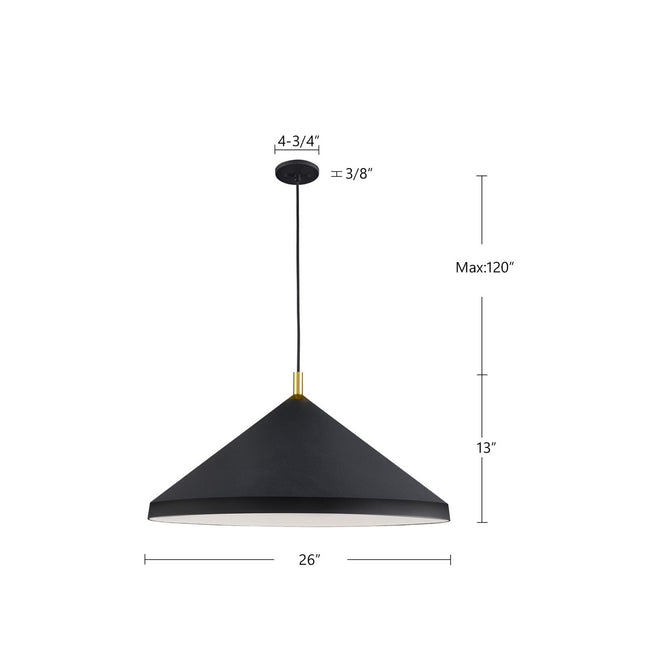 Kuzco Lighting-493126-BK/GD|ALT|1