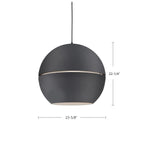Kuzco Lighting-494024-BK|ALT|1