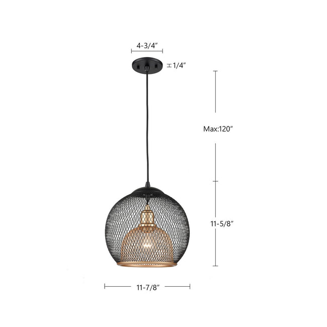 Kuzco Lighting-494412-BK/GD|ALT|1