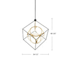 Kuzco Lighting-CH19234-BK/AN|ALT|1
