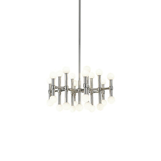 Buy polished-nickel Rivoli Chandelier by Kuzco Lighting