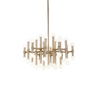 Buy vintage-brass Rivoli Chandelier by Kuzco Lighting