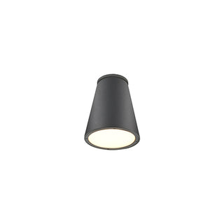 Buy black Hartford Outdoor (Wet) Flush Mount Ceiling Light by Kuzco Lighting