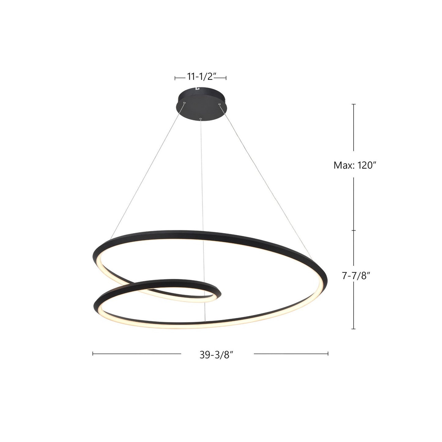 Kuzco Lighting-PD22339-BK|ALT|1