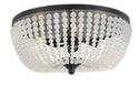 Rylee Outdoor (Damp) Flush Mount Ceiling Light by Crystorama