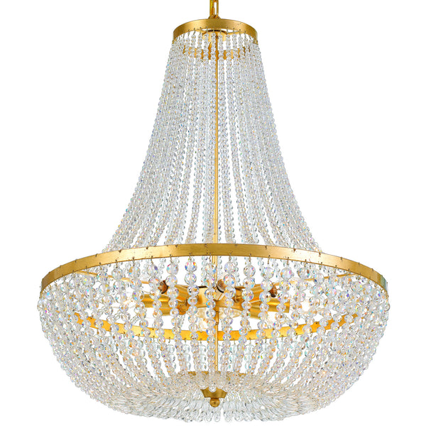 Rylee Outdoor (Damp) Chandelier by Crystorama