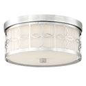 Anniversary Outdoor (Damp) Flush Mount Ceiling Light by Crystorama
