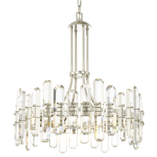 Buy polished-nickel Bolton Chandelier by Crystorama