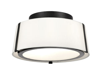 Buy black Fulton Flush Mount Ceiling Light by Crystorama