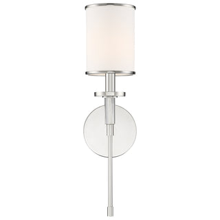 Buy polished-nickel Hatfield Outdoor (Damp) Sconce by Crystorama