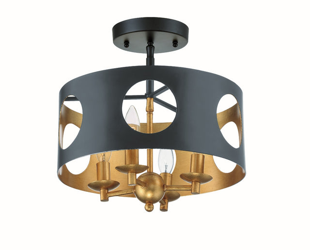 Odelle Flush Mount Ceiling Light by Crystorama