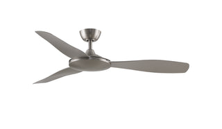 Buy brushed-nickel-finish-with-brushed-nickel-blades GlideAire Outdoor (Damp) Ceiling Fan by Fanimation