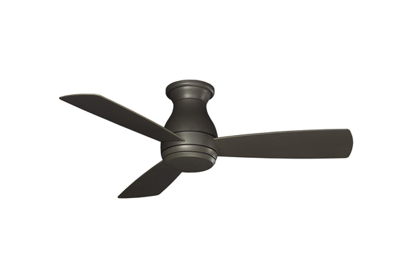 3-Blades Hugh Outdoor (Wet) Hugger Ceiling Fan with Light by Fanimation