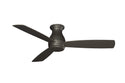 3-Blades Hugh Outdoor (Wet) Hugger Ceiling Fan with Light by Fanimation
