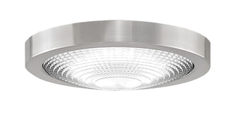 Buy brushed-nickel-with-fresnel-and-frosted-glass Spitfire Outdoor (Damp) Fan Light Kit by Fanimation