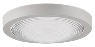 Buy matte-white-with-fresnel-and-frosted-glass Spitfire Outdoor (Damp) Fan Light Kit by Fanimation