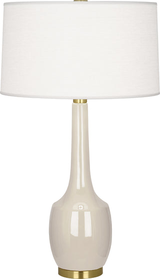 Buy bone-glazed-ceramic Delilah Table Lamp by Robert Abbey