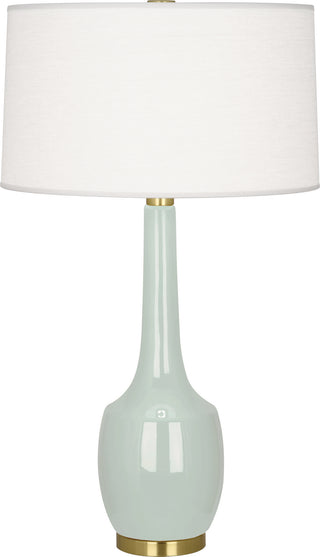Buy celadon-glazed-ceramic Delilah Table Lamp by Robert Abbey