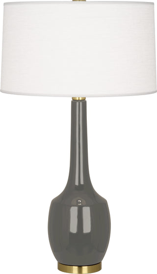 Buy ash-glazed-ceramic Delilah Table Lamp by Robert Abbey