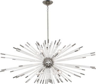 Buy polished-nickel Andromeda Chandelier by Robert Abbey