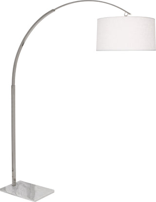 Buy polished-nickel Archer Floor Lamp by Robert Abbey