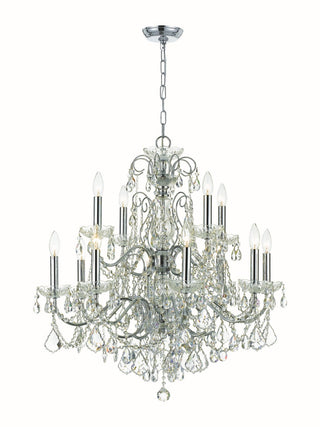 Buy polished-chrome Imperial Chandelier by Crystorama
