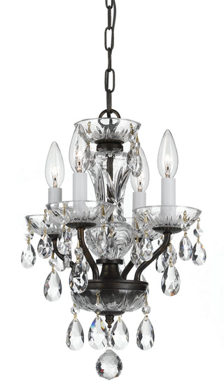 Buy english-bronze Traditional Crystal Outdoor (Damp) Chandelier by Crystorama