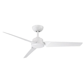 Buy matte-white-finish-with-matte-white-blades Roboto Outdoor (Wet) Ceiling Fan by Modern Forms Fans