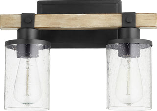 Buy textured-black-w-driftwood-finish Alpine Vanity by Quorum