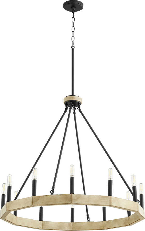 Alpine Chandelier by Quorum