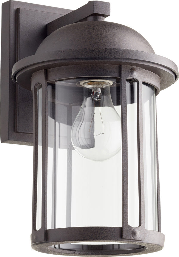 in. Lanterns Outdoor (Wet) Wall Lantern by Quorum