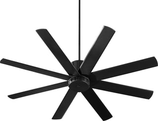 Buy textured-black-finish-with-matte-black-and-reversible-matte-black-blades Proxima Ceiling Fan by Quorum