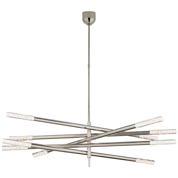 Rousseau Outdoor (Damp) Chandelier by Visual Comfort Signature