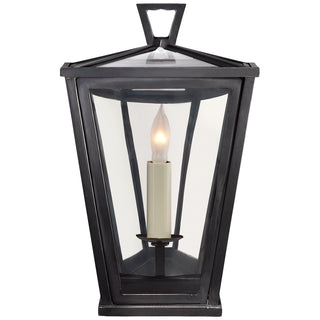 Buy bronze-with-clear-glass-glass Darlana Outdoor Outdoor (Wet) Wall Lantern by Visual Comfort Signature