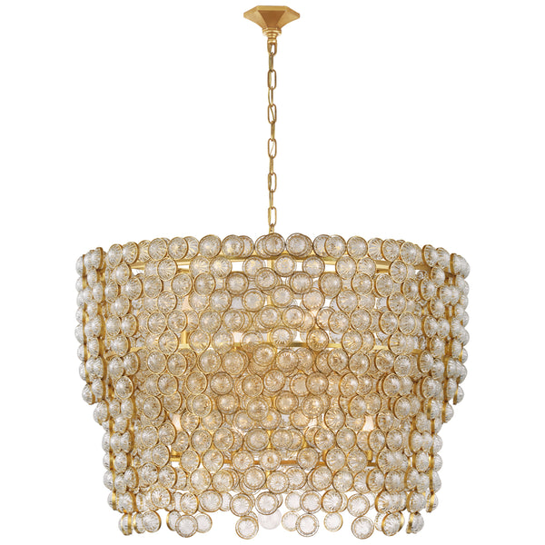 Milazzo Outdoor (Damp) Chandelier by Visual Comfort Signature