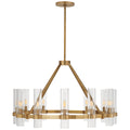 Presidio Outdoor (Damp) Chandelier by Visual Comfort Signature